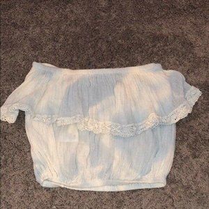 Jen’s Pirate Booty Free People Cha Cha Blue Top